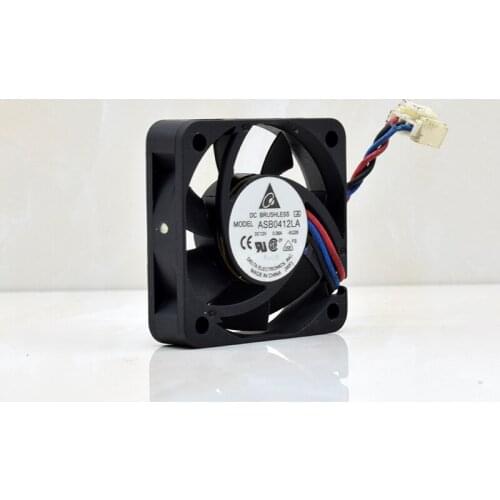 Original ASB0412LA 12V 0.06A 4CM 4010 3wire fan 40*40*10mm