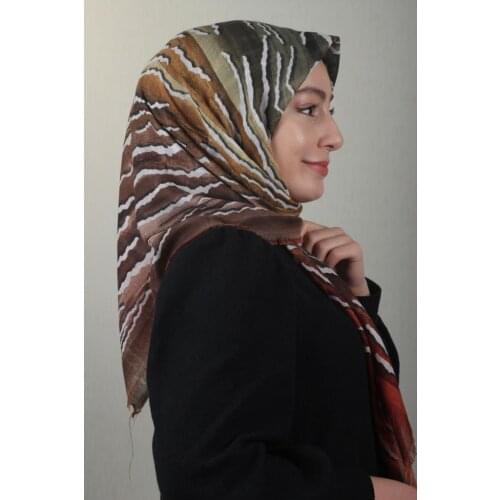 POLOİST LINEN FLAMLI SCARF DESEN-325 - RENK-04