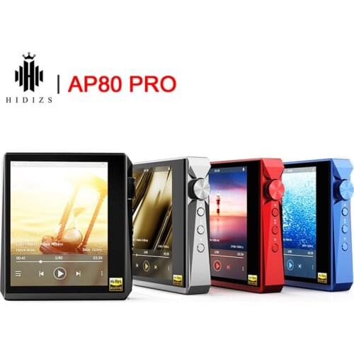Hidizs AP80 PRO Hi-Res dual ESS9218P Bluetooth Portable Music Player MP3 USB DAC DSD64/128 Apt-X/LDAC Support FM Step Counter