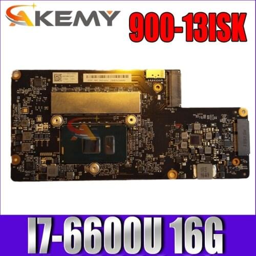 Applicable to YOGA 900-13ISK Notebook Motherboard I7- 6600U UMA 16G Number NM-A781 FRU 5B20L02204 5B20L02207