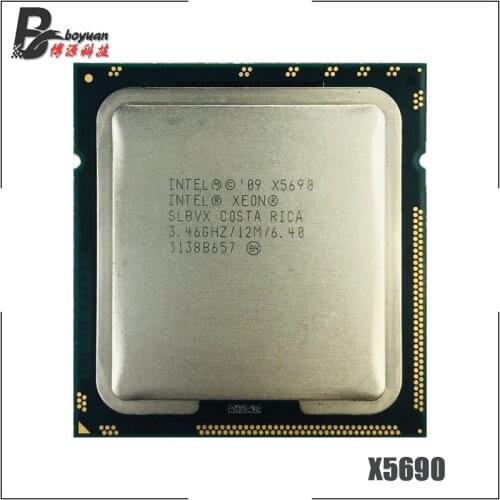 Intel Xeon X5690 3.4 GHz Six-Core Twelve-Thread CPU Processor 12M 130W LGA 1366