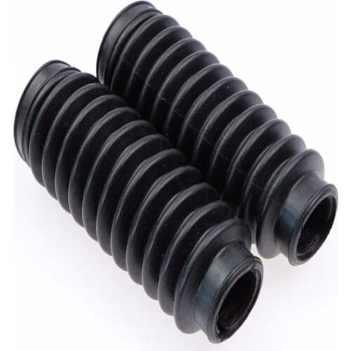 STARPAD For Jincheng 70 DAX giraffe motorcycle front shock jacket 70 dust cover a pair of free shipping Black plastic glue