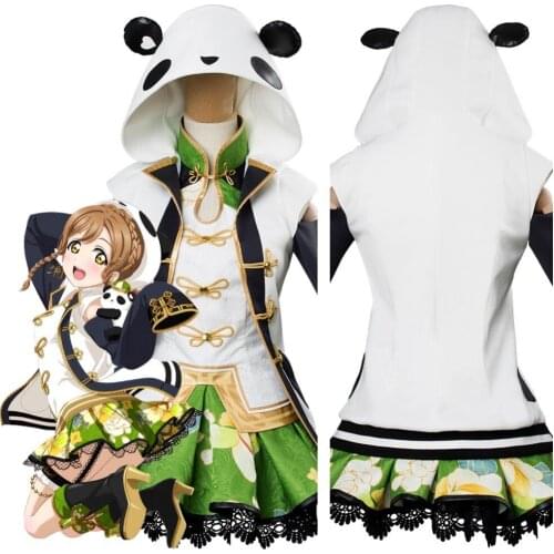 [STOCK] 2018 Anime LoveLive Kunikida Hanamaru Cheongsam Awakening Dress Suit Cosplay Costume For Halloween Carnival FreeShipping