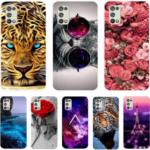 For Realme 7 back Cases For OPPO Realme 7 Pro Cover Shockproof Soft Silicon Phone Back For Realme7 7Pro Bumper Coque Capa Funda