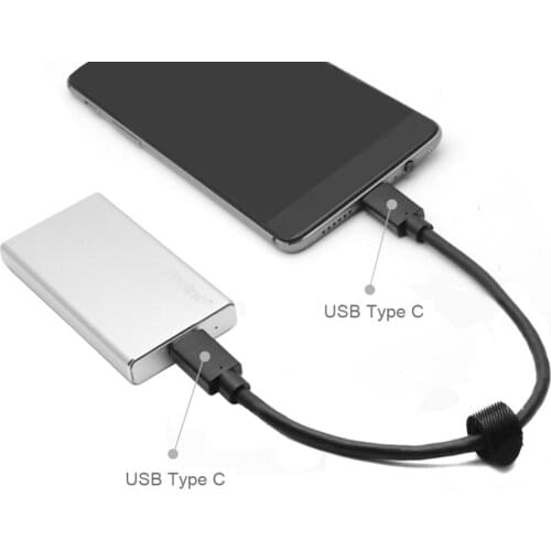 Zheino USB 3.1 to mSATA SSD Case mini Portable hard disk box Aluminum External Enclosure For mSATA/Half Size SSD