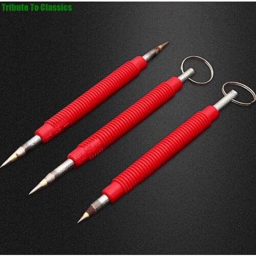 1pcs Marking Tools Tungsten Steel Tip Scriber Clip Pen Ceramics Glass Shell Metal Construction