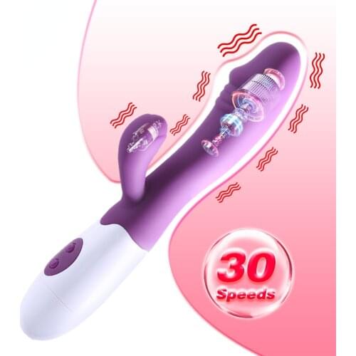 30 Speed Female Masturbator G Spot Vibrator for Couples Dildo Rabbit Vibrator Vaginal Clitoral massager Sex Toys for Women