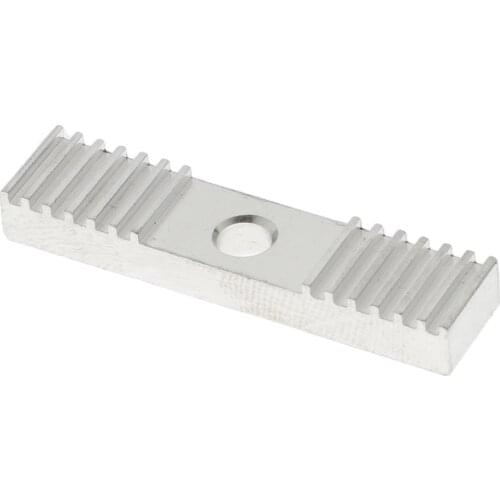 4Pcs 2GT Timing Belt Aluminum Gear Clamp Mount Block 9X40mm for 3D-Printer