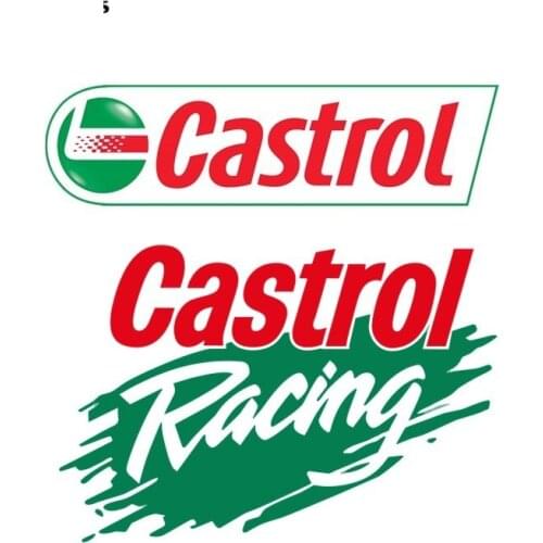 Castrol Huile Racing Autocollants Car Sticker Auto Moto Vinyl Rally Voiture PVC Decals