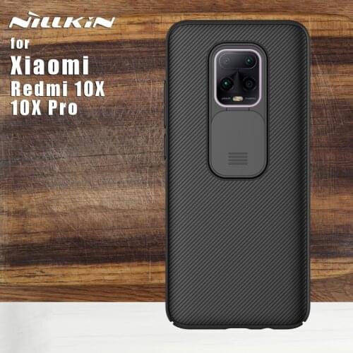 Nillkin For Xiaomi Redmi 10X Pro 5G case Camera Protection Camshield Phone Case Lens Protective Back Cover for Redmi 10X