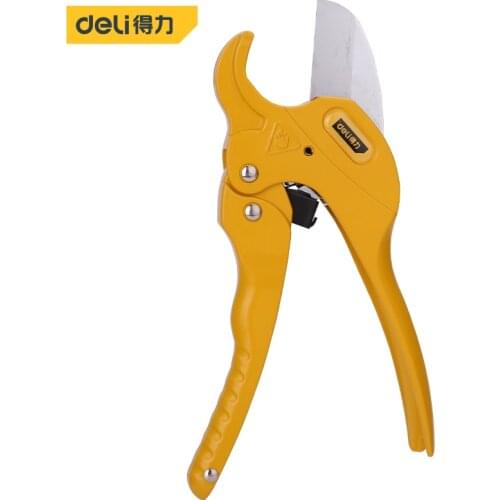 Deli Cutter PE PVC Water Tube Tool Scissor Knife Cutter Water Pipe Aluminum Plastics Pipe Gas Pipe Electrical Appliance Piper