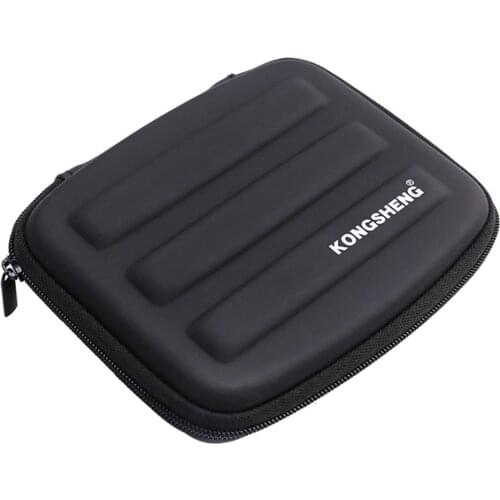 Kongsheng 10 Holes Diatonic Harmonica Bag Key Of C Blues Harp Case Loaded Three Pieces Of Harmonica Woodwind Musical Instruments