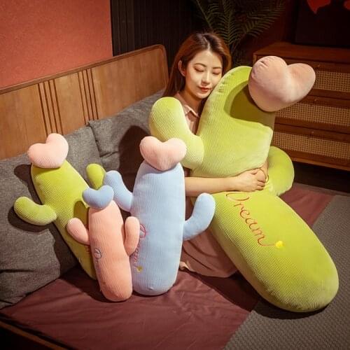 Cartoon Net Red Cactus Plush Toy Kawaii Plush Pillow Stuffed Plush Animals Girl Gifts Toys for Children Home Decor