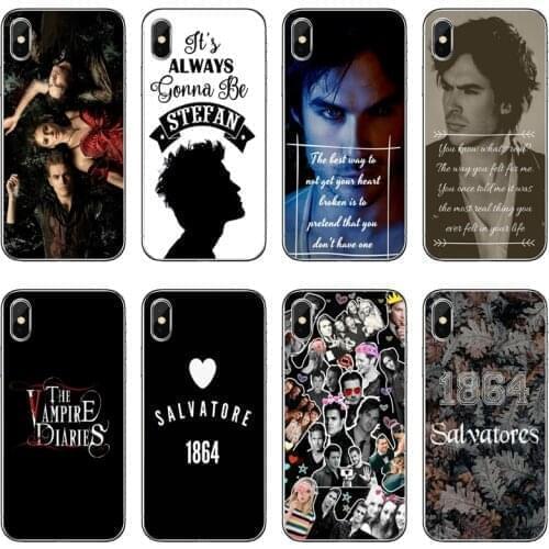 Silicon Soft Case For Huawei P30 P20 Pro P10 P9 P8 Lite Y5 Y6 Y7 Y9 P Smart Plus 2018 2019 The Vampire Diaries Phone Case