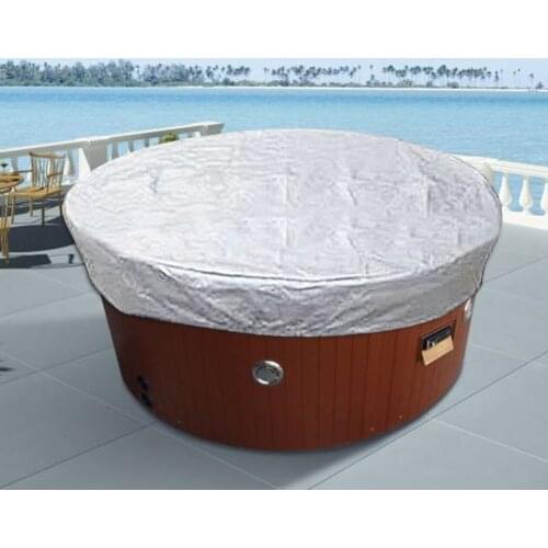 Outdoor SPA Hot Tub Cover Swimming Pool Dust Round Cover For Outdoor Balcony Courtyard Indoor Home Use Dropshipping