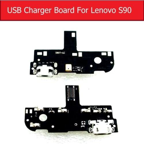Microphone & USB Charger Board For Lenovo S90 S90U S90T USB Plug Charging Dock Connector Board Port Flex Cable Repair Parts