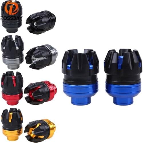 POSSBAY 2Pcs Motorcycle Shock Drop Resistance Front Wheel Fork Cup Fit for Most Motorcycles 14mm hole Motorbike Shock Cup