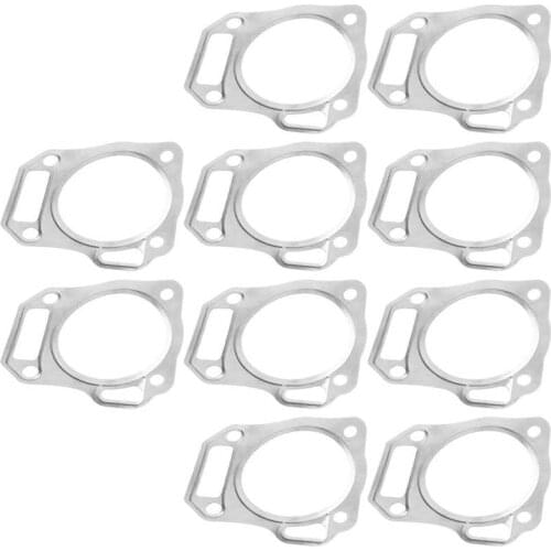 Water Pump 10PCS Stainless Steel Cylinder Head Gasket for 168F/GX160/GX200 Gasoline Engine Generator