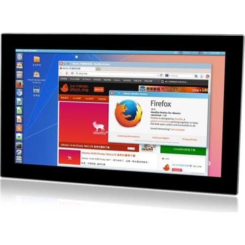 Easy installation industrial computer 12" 15" 17" 15.6 inch core i3 7100U 2.4GHz embedded capacitive touch