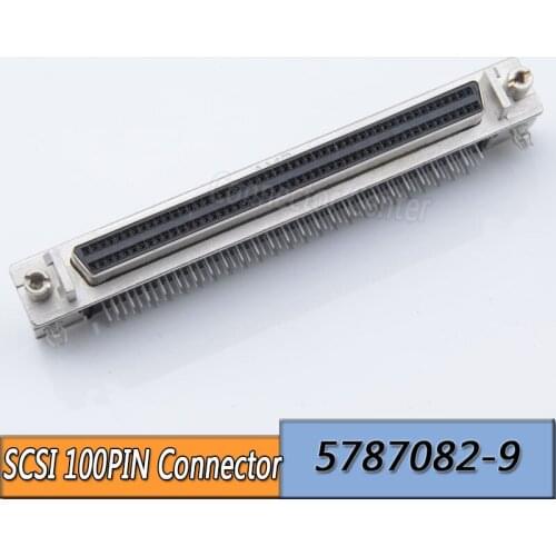SCSI 100P Connector For TE DSUB 100Pin 90Degree 5787082-9