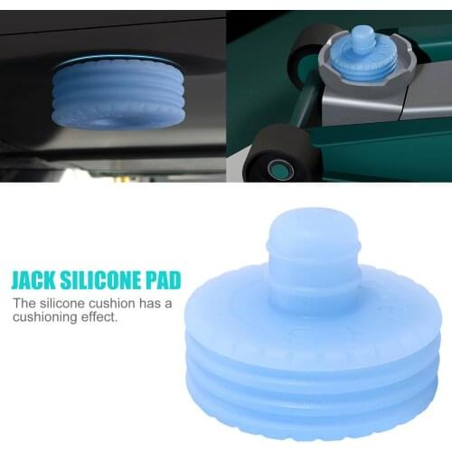 Universal Rubber Jack Lift Adapter Silicone Car Shock Absorption Support Pad Chassis For Model3 Y/S/X Removal Repair Accessories