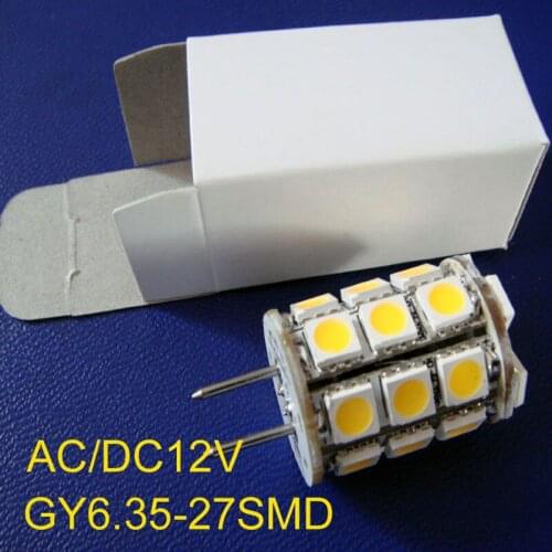 High quality AC/DC12V GY6.35 led lighting,led GY6.35 bulbs,GY6.35 LED Downlights,G6 12v LED Crystal lamp free shipping 8pcs/lot