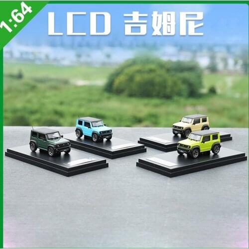 High Meticulous 1:64 LCD Suzuki Jimny Alloy Model Car Static Metal Model Vehicles