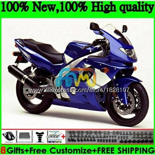 YZF 600R For YAMAHA Stock blue Thundercat YZF600R 96 02 03 04 05 06 07 73BS.58 YZF-600R 2002 2003 2004 2005 2006 2007 Fairing