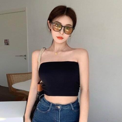 Womens Summer Adjustment Belt Sexy Solid Color Womens Korean Vest Fashion Outerwear Detachable Shoulder Strap