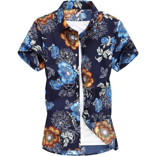 2021 summer Mens clothing fashion Shirts short Sleeve Casual Shirt,Mens slim fit Shirt Men size M-7XL