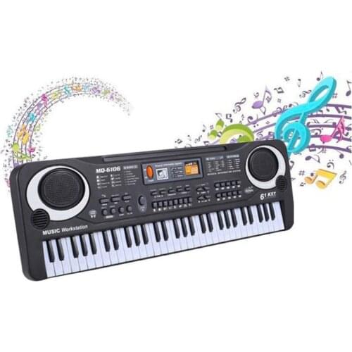 61 Keys Digital Music Electronic Keyboard Key Board Gift Electric Piano Gift Children Early Educational Tool For Kid#g4