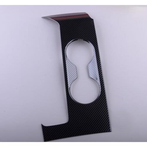Carbon Fiber Style Stainless Steel Cup Holder Frame Cover Trim fit for Nissan Altima 2019 2020