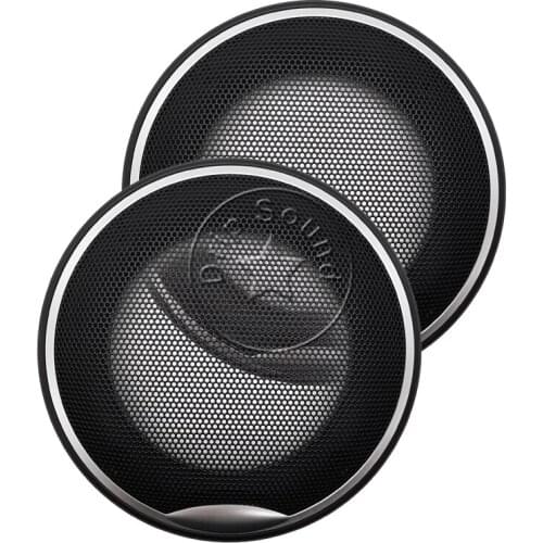 For 4" inch Audio Speaker Conversion Net Cover Subwoofer Decorative Circle Metal Mesh Grille 146mm #Black