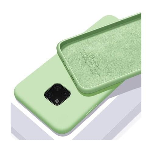 For Huawei Mate 20 30 Pro Case Soft Liquid Silicone Slim Skin Protective back cover Case for huawei mate 9 10 Pro Mate 20 Lite