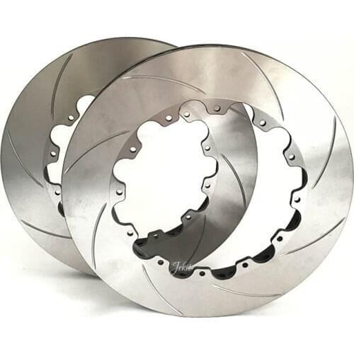 Jekit high quality auto Car parts 355*32mm grooved brake disc for Audi-q5