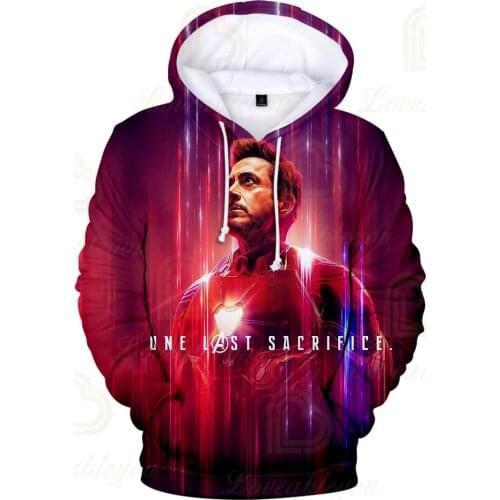 Endgame Quantum Realm Cosplay Tops Men 2021 Boys Girls Movie Hero 3D Print Hoodie Sweatshirt Harajuku Clothing