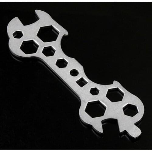 Practical 15 in 1 Multi Functions Bicycle Cycling Bike Flat Hexagon Wrench Set Steel Hexagon Spanner Hand Repair Tool Kits