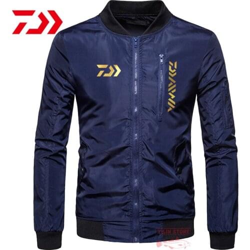 2021New Daiwa Fishing Jacket Spring Men Fishing Shirt Sports Hiking Fishing Wear Outdoor Fishing Clothes Casual Fishing Clothing