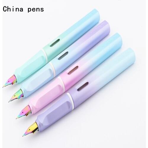 New listing High quality 408 Colors Office Fountain Pen student School Stationery Supplies ink pen