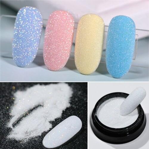 1Box Nail Powder Glitter Nail Dust Powder Laser Sugar Gradient Nails Art Pigment Glitter Manicures Nail Art Decorations