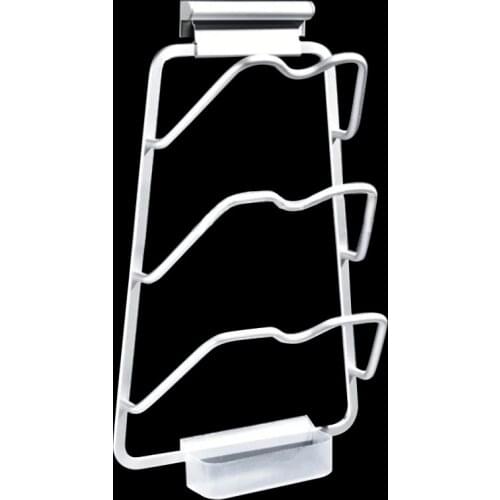 Cutting board kitchen Wall mount Pot rack With water tray Space aluminum Chopping board Storage rack stainless steel Punch free