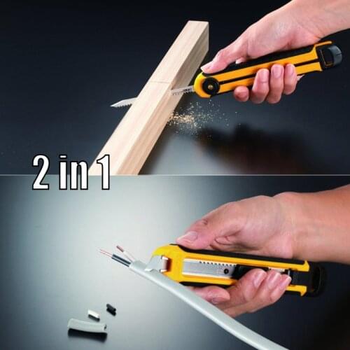 Olfa Key hole cutter with saw blade and ratchet-lock utility knife (CS-5) professionnel 217B/CS-5 SWB-5 MTB-10B