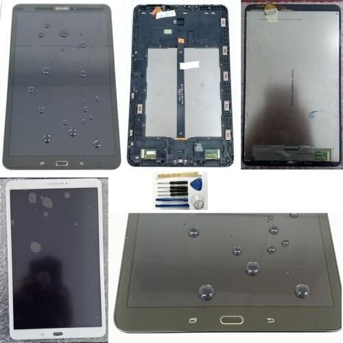 Shyueda For Samsung Galaxy Tab A 10.1 SM-T580 SM-T585 1200 x 1920 New PLS LCD Display Touch Screen Digitizer + Frame Tools