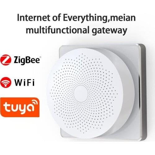 Tuya Smart Multi-mode Gateway Multi-function Wifi + Zigbee3.0 Hub Wireless Protocol Compatible with Zigbee 3.0 Smart Home Device