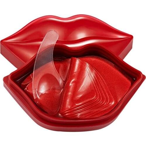 20Pcs Cherry Hydrating Moisturizing Lip Mask For Women Winter Lip Anti-drying Lightening Lip Lines Lip Care