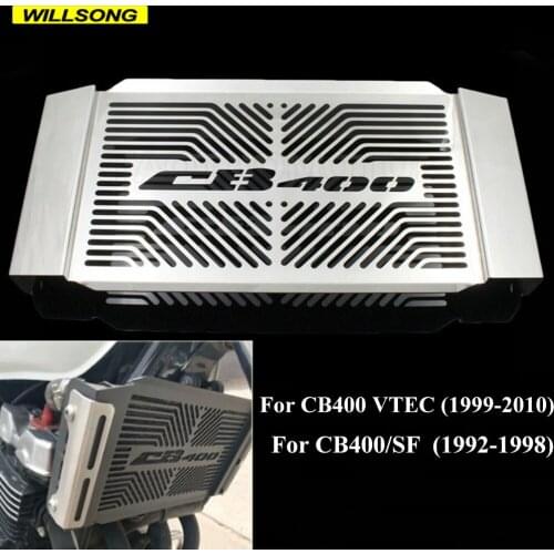 Radiator Grille Cover Protector Oil Cooler Guard For HONDA CB400 1999-2010 VTEC CB400/SF 1992-1998 Motorcycle Accessories