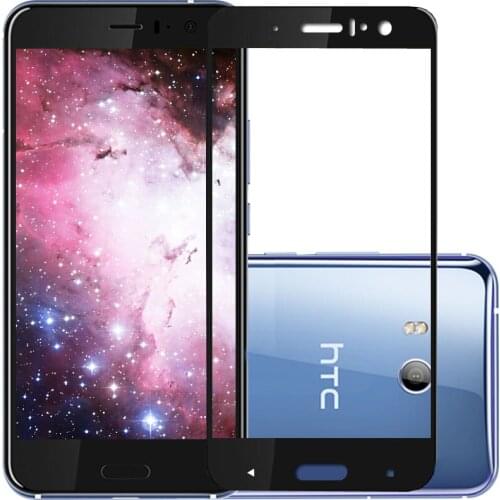UVR Full Screen Protector Tempered Glass Film For HTC U11 Full Coverage Screen Protector For HTC U 11 U11 Protective Glass