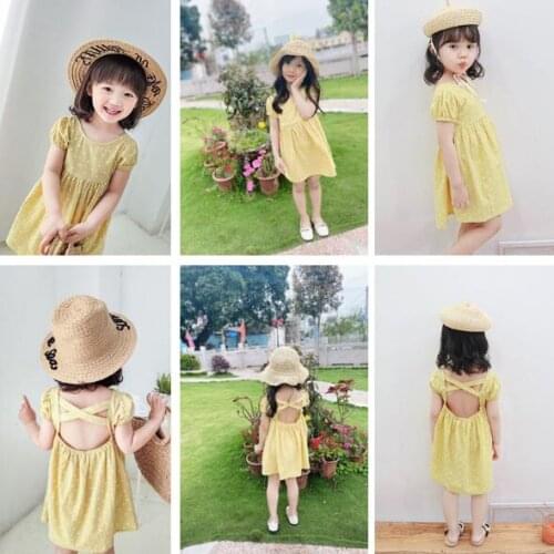 2020 baby girls cotton dresses summer lovely dresses sleeveless dress casual dress girls dresses 23