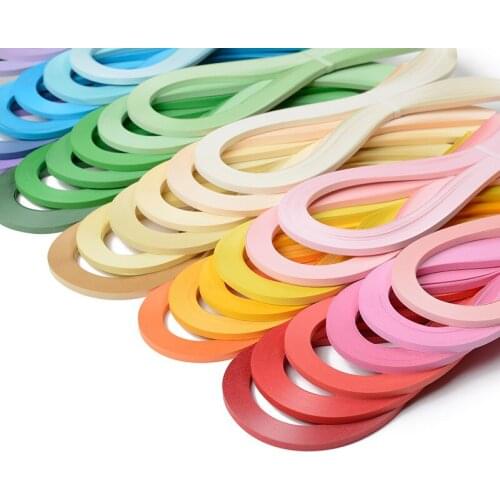 Free shipping Color paper strip childrens handmade diy yan paper painting origami paper making material art color paper strip