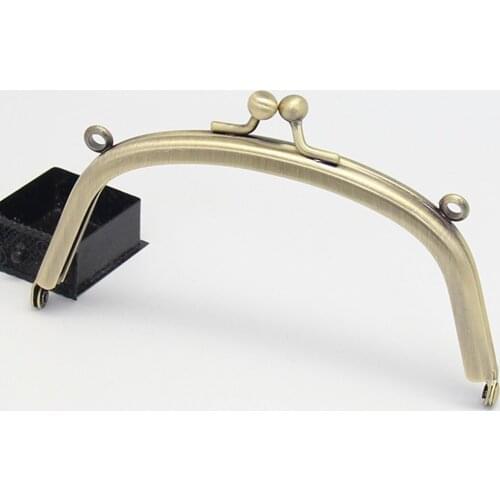 10pcs 16.5cm No Hole bronze Metal Frame for Phone Bag Handbag DIY